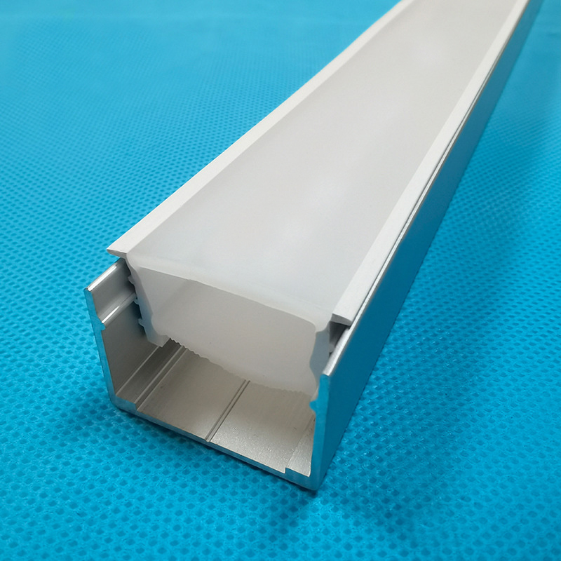 Silicone Diffuser with Flange No Bottom for 20mm LED Light Strip 30 20mm Top Emitting